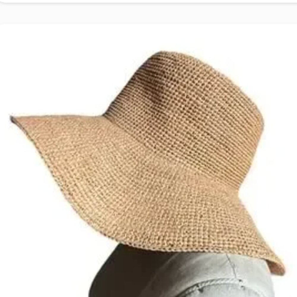 Lack of Color Women's Wide Brimmed Boater Summer Hat----Size Medium